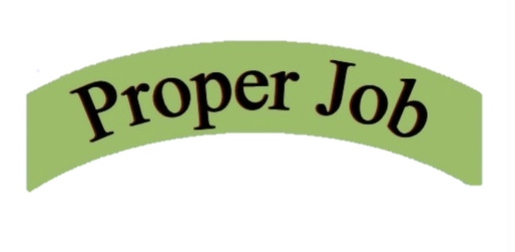 Proper Job Landscaping Logo